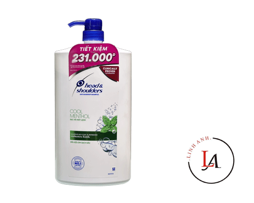 Gội Head&Shou 1.8L bạc hà